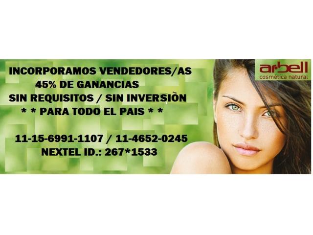 Incorporamos vendedores/as distribuidores/as  Incorporamos vendedores/as distribuidores/as