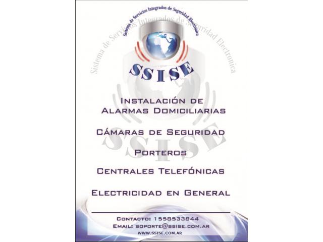 Servicios y Sistemas Integrales de Seguridad Electronica Servicios y Sistemas Integrales de Seguridad Electronica