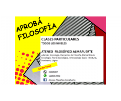 Profesor Filosofía - Ateneo Almafuerte