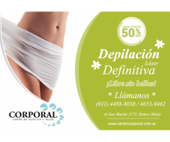 Depilación definitiva laser - Estética Corporal
